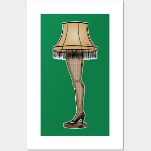 Leg Lamp Posters and Art